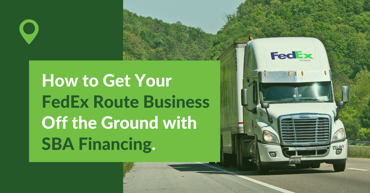 Get Your FedEx Route Business Off the Ground with SBA Financing